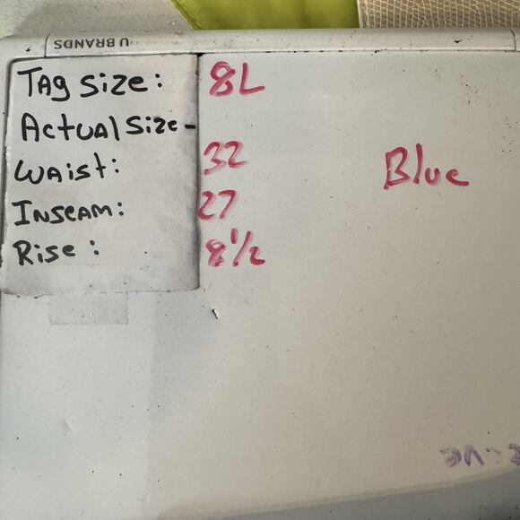 Gap Jeans Womens 8L Blue Essential Fit Dark Wash Stretch Straight Leg Mid Rise - Picture 13 of 14